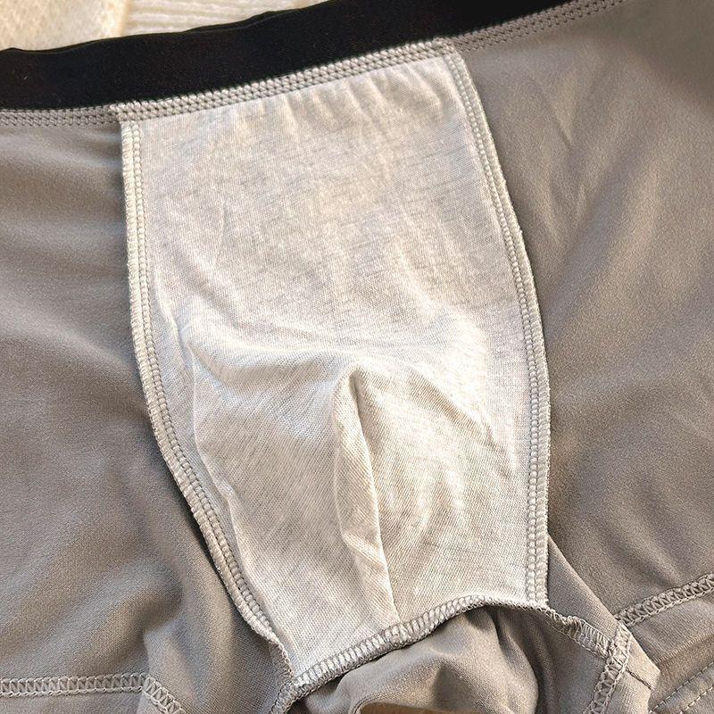 Boxer Đùi Nam, Quần Học Sinh Gợi Cảm, Thoáng Khí, Được Làm Bằng Bông Và Kháng Khuẩn, Thiết Kế Bánh Cóc Thoải Mái Ngoại Cỡ, Hợp Xu hướng 7