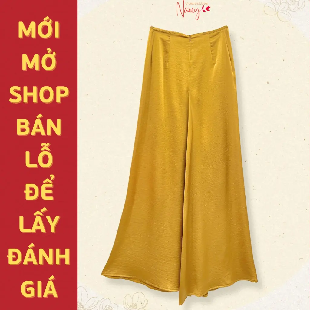 Quần Áo Dài Cách Tân May Sẵn NAMY Lụa Tây Thi Mềm Mịn Thoáng Mát Đủ Màu Size XS Đến 2XL AD1033