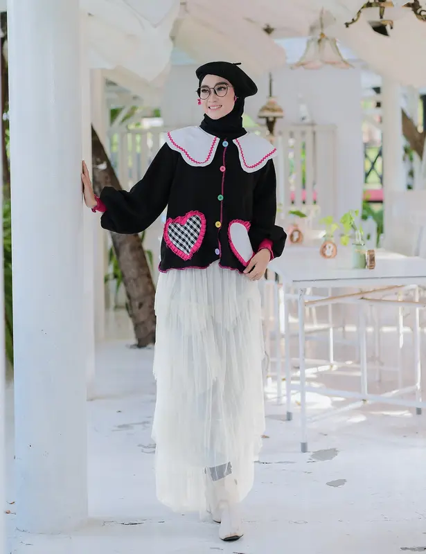 Rok Tutu / Rok Kekinian / Rok Tile / Rok Korean Style Wanita Pesta Mewah 3