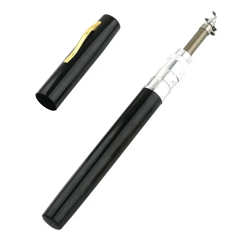 Cần Câu Cá Bỏ Túi Có Thể Gấp Gọn 1 Bộ, Kiểu Bút, Cần Câu Siêu Ngắn Nhỏ, < NÓNG > 5