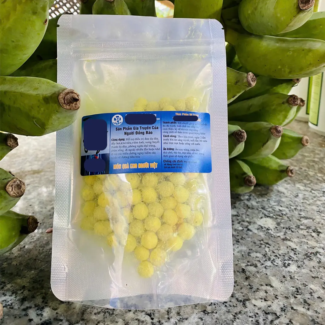 Viên Hoàn Bột Chuối Mật Ong Dùng Thử - Túi 150g