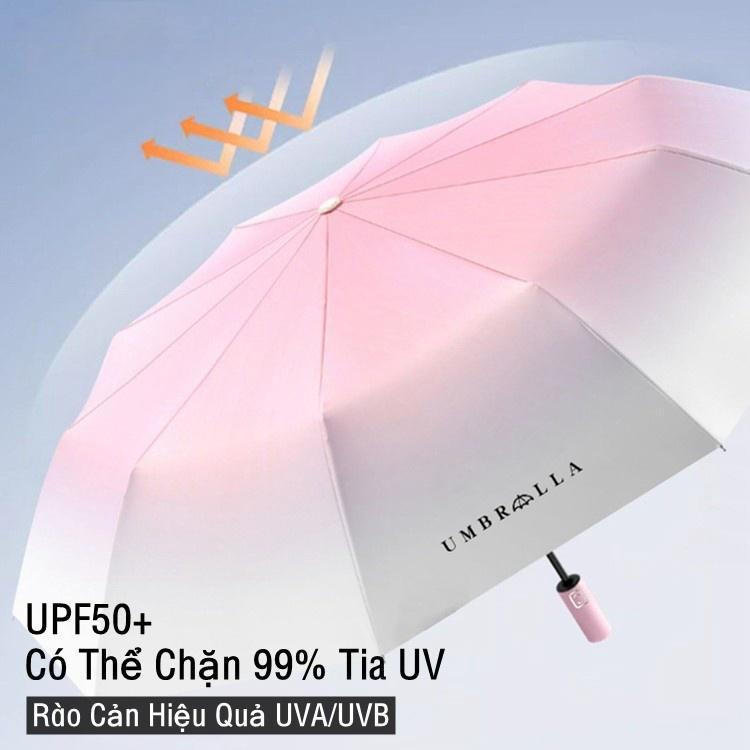 Ô Tự Động Nữ Mưa Hoặc Mưa Chống Nắng Chống Nắng Chống Tia Cực tím Mạnh Chống Gió 1