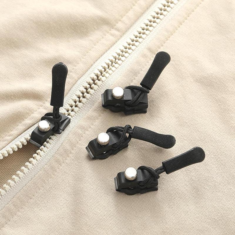 Product Introduction of 2/6/10 Pieces Zipper Repair Kit Universal Instant Zipper Repair Replacement Zipper Sliding Teeth Rescue Zipper Head For 3 Sizes 28