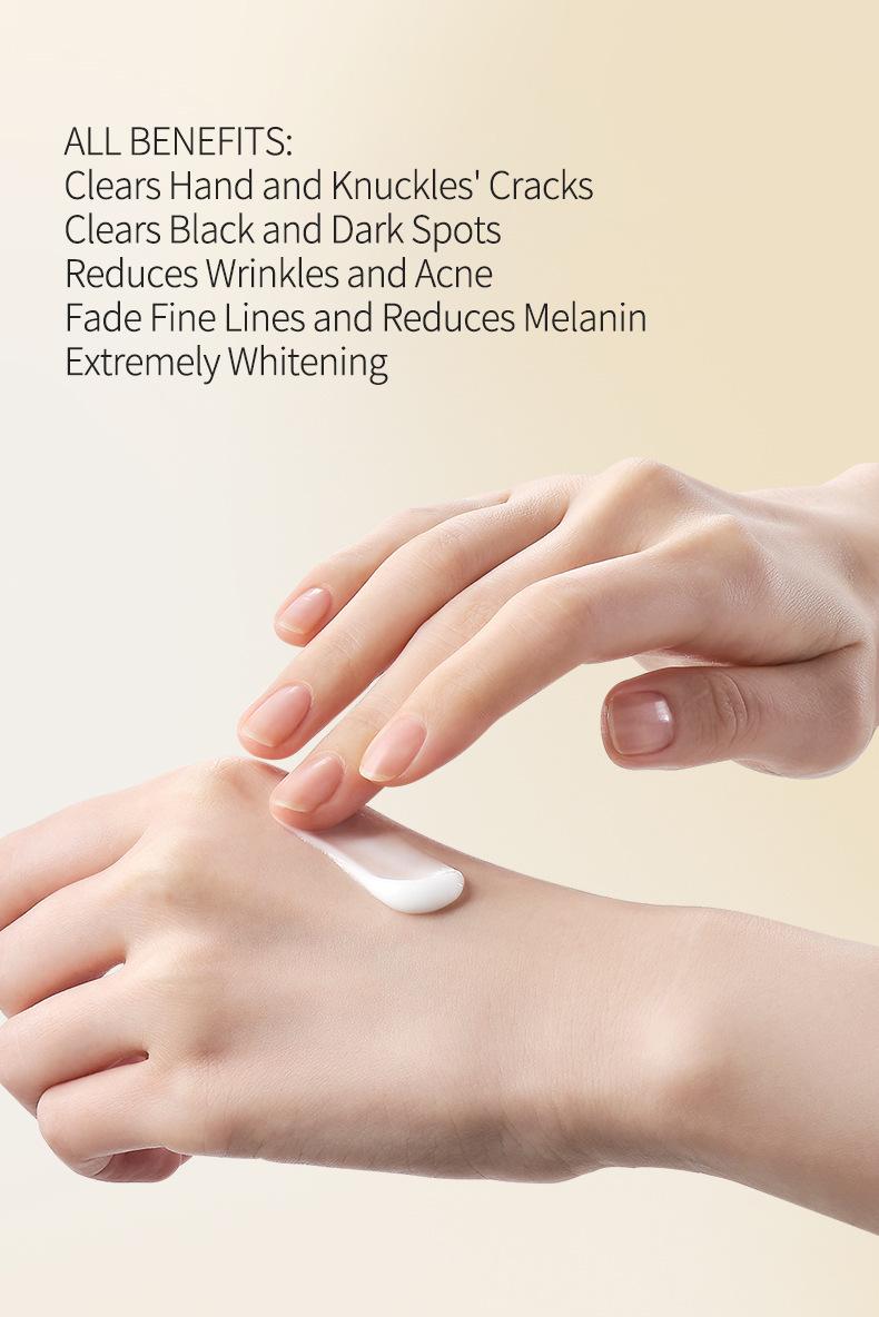 Product Introduction of Hand Cream Foot Cream Exfoliating Brightening Repair Cosmetics 6