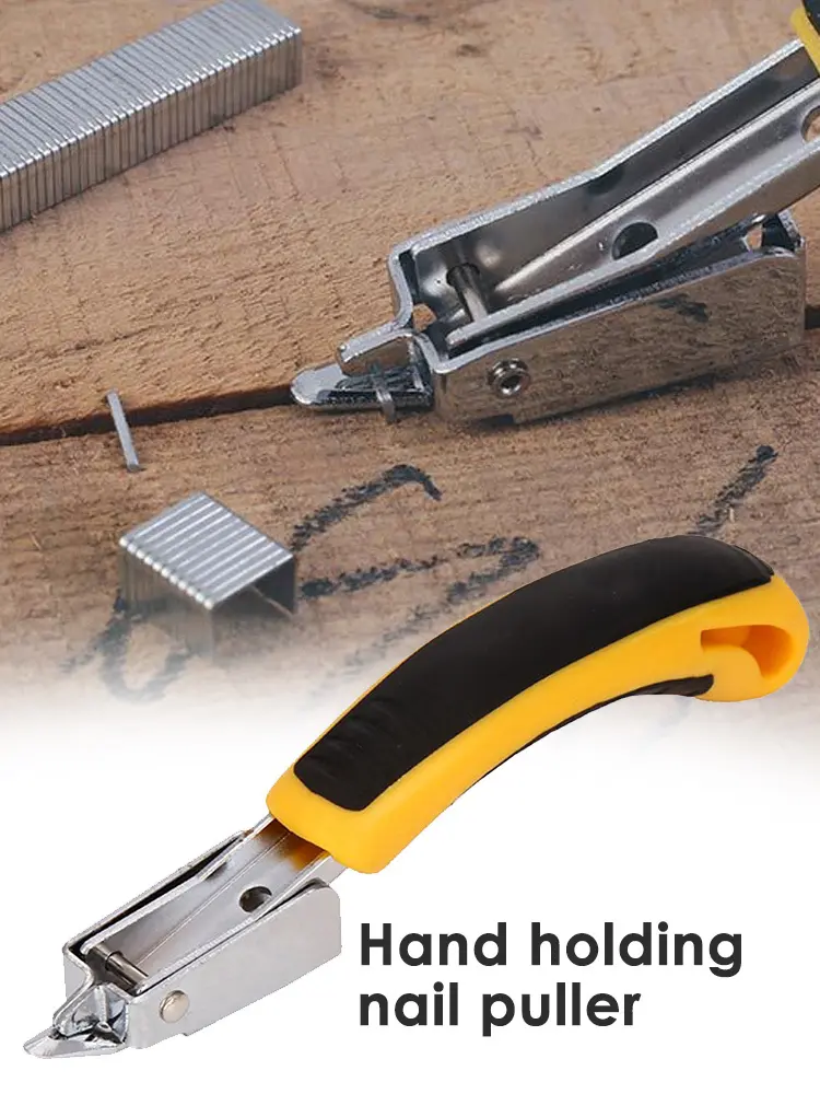 School And Office Writing Tools, School Writing Tools, Nail Puller, Tying Tool, Convenient Stapler, Handheld Metal Staples Remover, Convenient'