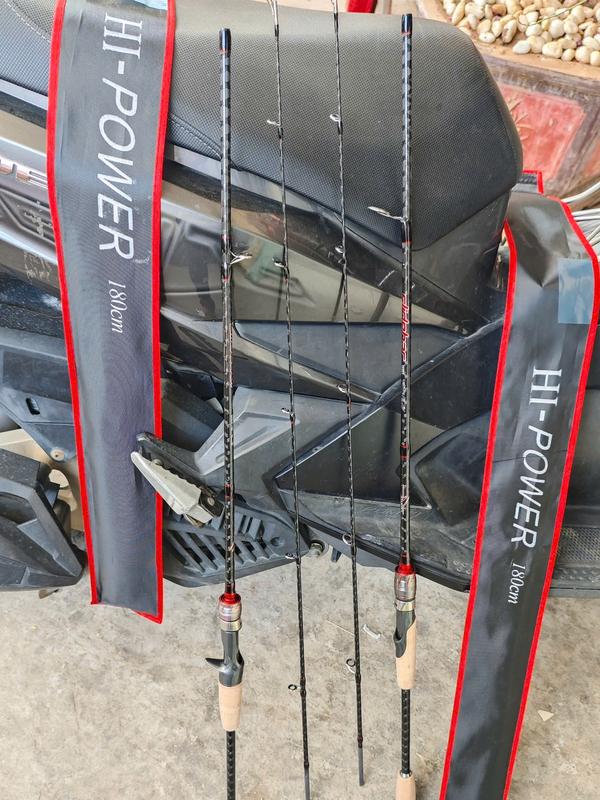 Cần Câu Lure Carbon Hi Power Thế Hệ II Slidebar Đầu Bu Chống Xoắn X Toàn Thân - Fishing Bắt Cá