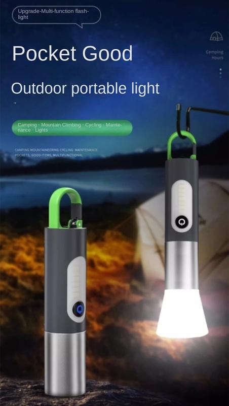 Product Introduction of Strong Light Flashlight USB Charging Light Super Bright Long-range Flashlight Mini Portable Flashlight Multifunctional Outdoor Light Outdoor Camping Light 21
