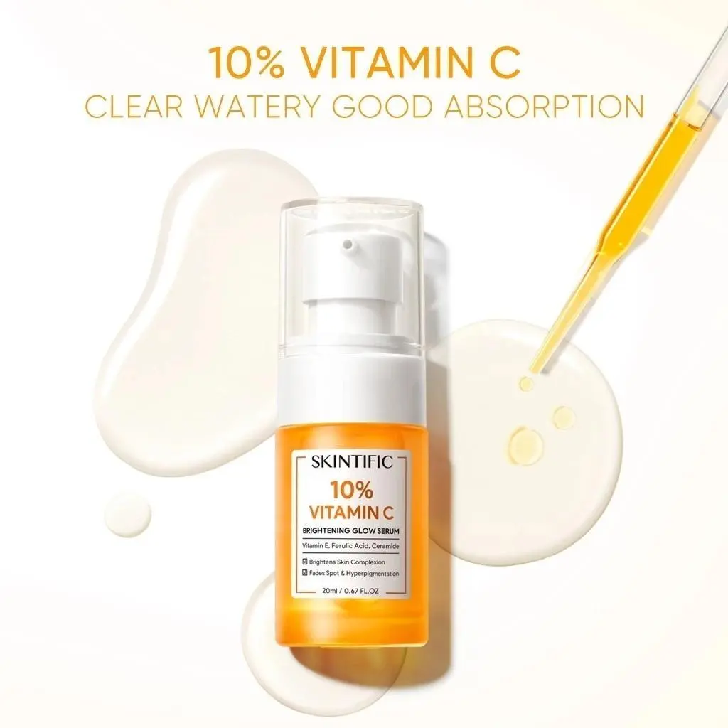 SKINTIFIC Vitamin C Serum 20ml - for Brightening and Fading Dark Spots