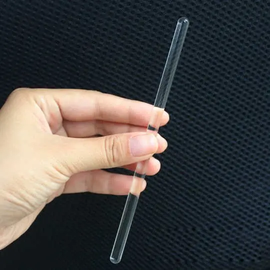#Ready Stock# Glass Stirring Mixing Rod Stirrer Mixer Sticks Rods Laboratory Experiment Glassware