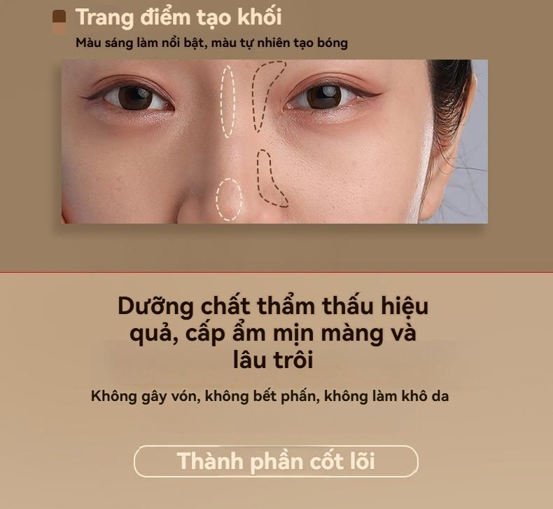 Product Introduction of Bảng Màu Che Khuyết Điểm Đa Năng, 3 Màu, Kem Che Khuyết Điểm Trung Bình Lâu Trôi, Không Thấm Nước, Trang Điểm Mỹ Phẩm Cho Nữ, Trung Bình 13