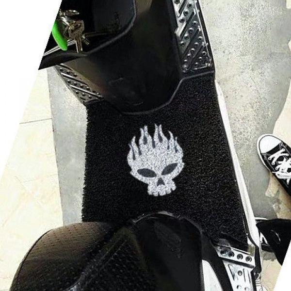 Product Introduction of Shipping Fast Ghost Fire 3 Generation Pedal Motorcycle Pedals IRX Floor Mat Step Pad Waterproof Thickened Foot Mat Accessories Electric Car Step Pad 1
