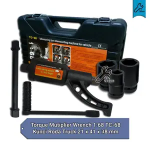 Kunci Roda Impact Truck Multiplier 1:68 Truk Kunci 21, 38, 41 Alat Baut