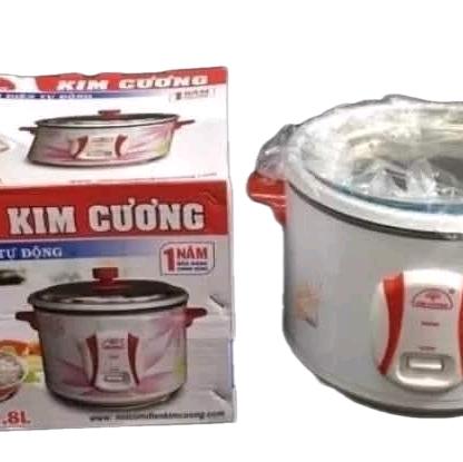 nồi cơm điện 1L2 1L8 2L2 2 lít 8 nồi cơm kim cương nắp rời