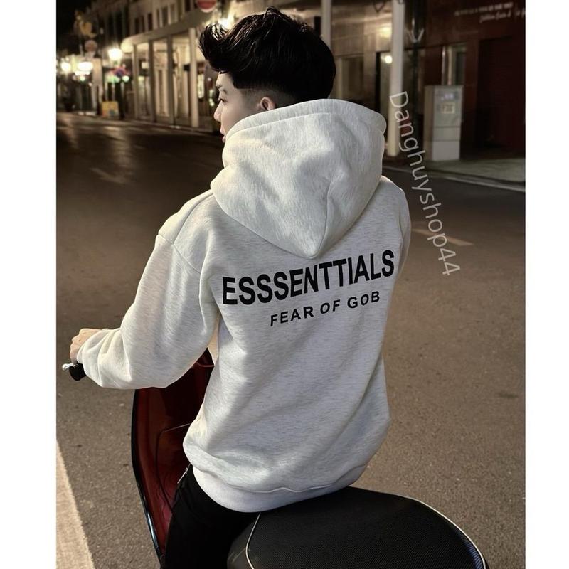 Áo Hoodie Nam Nữ, Hoạ Tiết In Nhiệt Chữ Trước Và Sau Áo, Chất Liệu Nỉ Bông Form Mũ Dày To