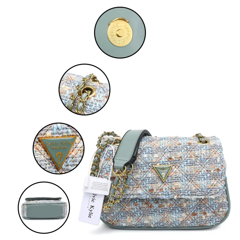 [LISA QUINCY EXCLUSIVE] CALVIC KYLIE Shoulder Bag Wanita Tas Selempang Wanita Sling bag #2661 5