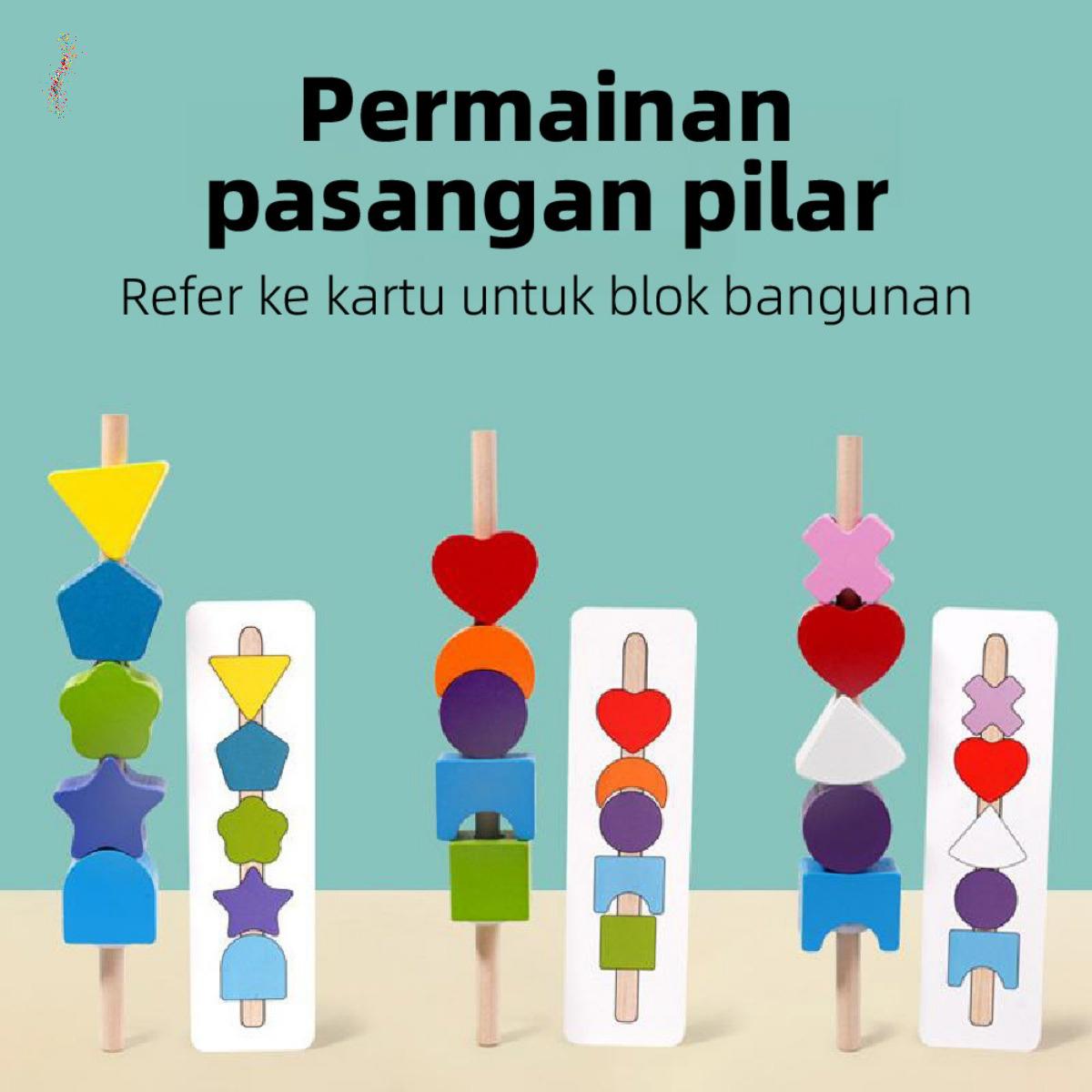 Puzzle Kayu Edukatif Anak Kecil: Mainan Bentuk, Warna, dan Angka untuk Memperkuat Motorik Halus, Kecerdasan Visual, dan Kreativitas Puzzle Kayu Edukatif Anak Kecil: Mainan Bentuk, Warna, dan Angka untuk Memperkuat Motorik Halus, Kecerdasan Visual, dan Kreativitas