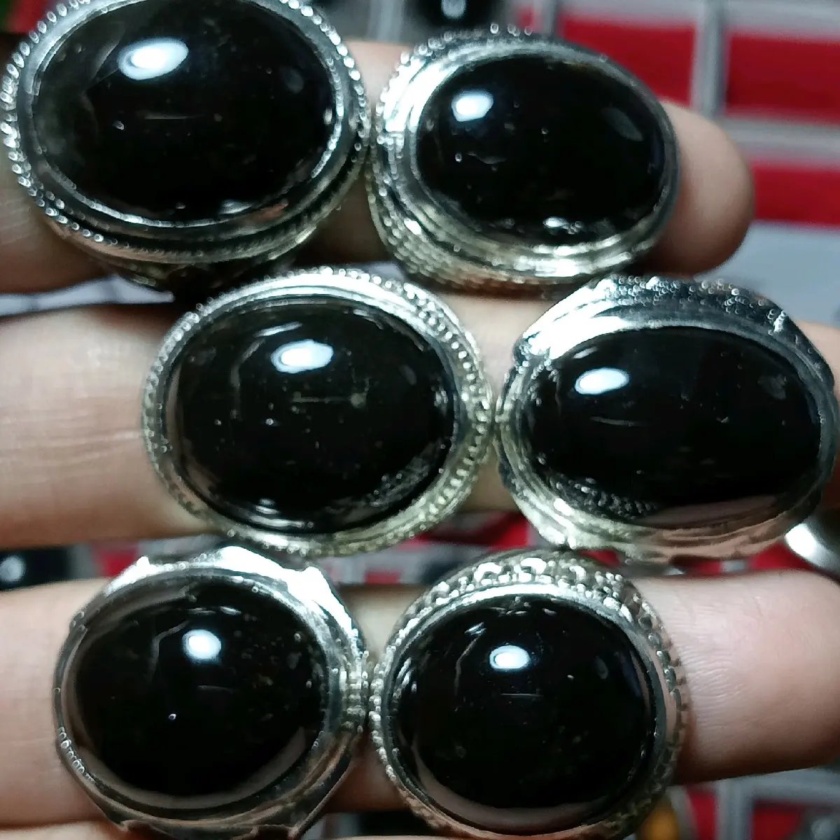 perhiasan cincin Laki-laki