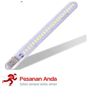 Lampu Baca Tidur Camping Pancing Darurat Indoor Outdoor LED Strip USB Putih terang Listrik Portable