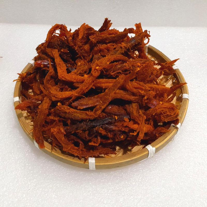 Khô Bò Xé Sợi to Cay Vừa  Mềm Ngon 500Gr  Ăn Vặt Snack Food Thức Ăn