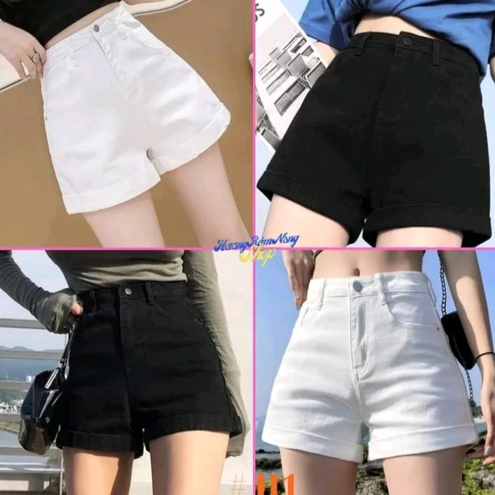 Quần kaki trơn gấp gấu ( FREESHIP ) Nữ Jean Women Pants