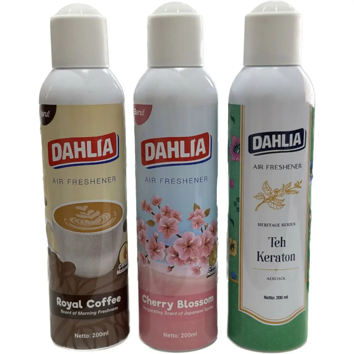 Dahlia Air Freshener Spray 200ml - Pengharum Ruangan rumah wangi teh keraton pewangiruangan murah