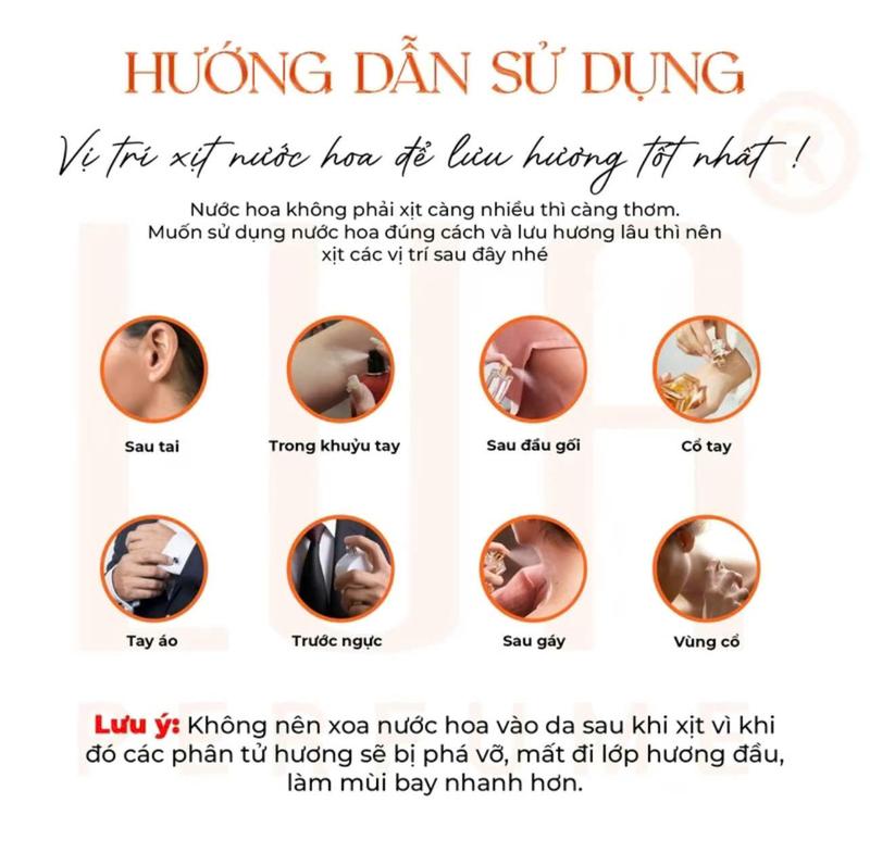 Nước hoa Crystal Men 50ml - Hương thơm nam - nữ unisex Cosmetic Perfume Mỹ Phẩm 5