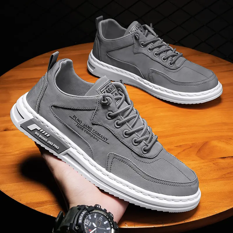 Men's Shoes Fashion New Canvas Shoes All-Matching Casual Sports Board Shoes Non-Slip Wear-Resistant Shoes
