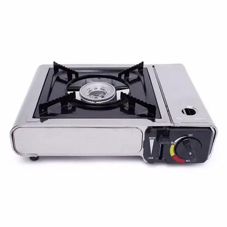 Bếp Gas Mini Loại Cao Cấp Chống Cháy, Thép Không Rỉ Đầu Lò Nhôm Chịu Nhiệt Độ Cao bếp  gas bếp  gas 8