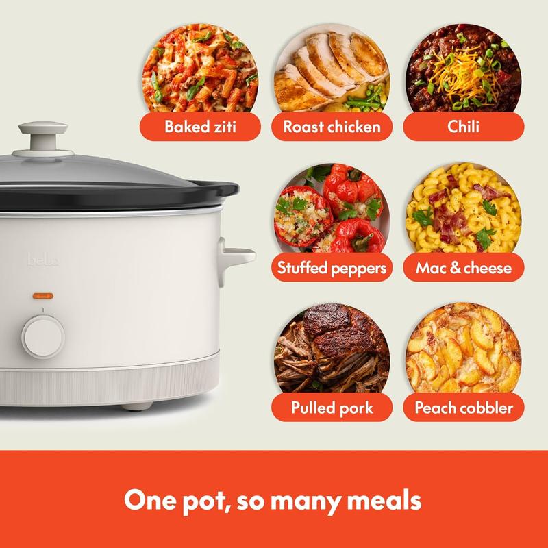 4 Qt. Red Slow Cooker with Cool-Touch Handles 4 Qt. Red Slow Cooker with Cool-Touch Handles