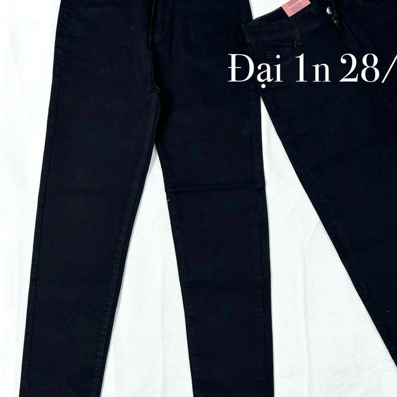 ( BIGSIZE ) QUẦN JEANS DÀI 45-78kg CO GIẢN, QUẦN BÒ ÔM 1 NÚT KIỂU CÀO XƯỚT NHẸ 5
