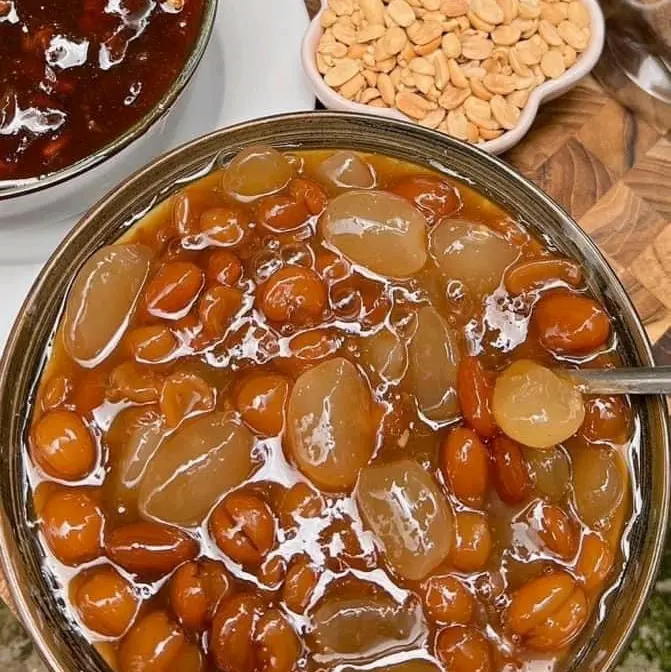2 Hộp Me Dẻo Rim Hạt Đác Giải Khát Mùa Hè Nho Topping Sen - Chua hot pearls 6