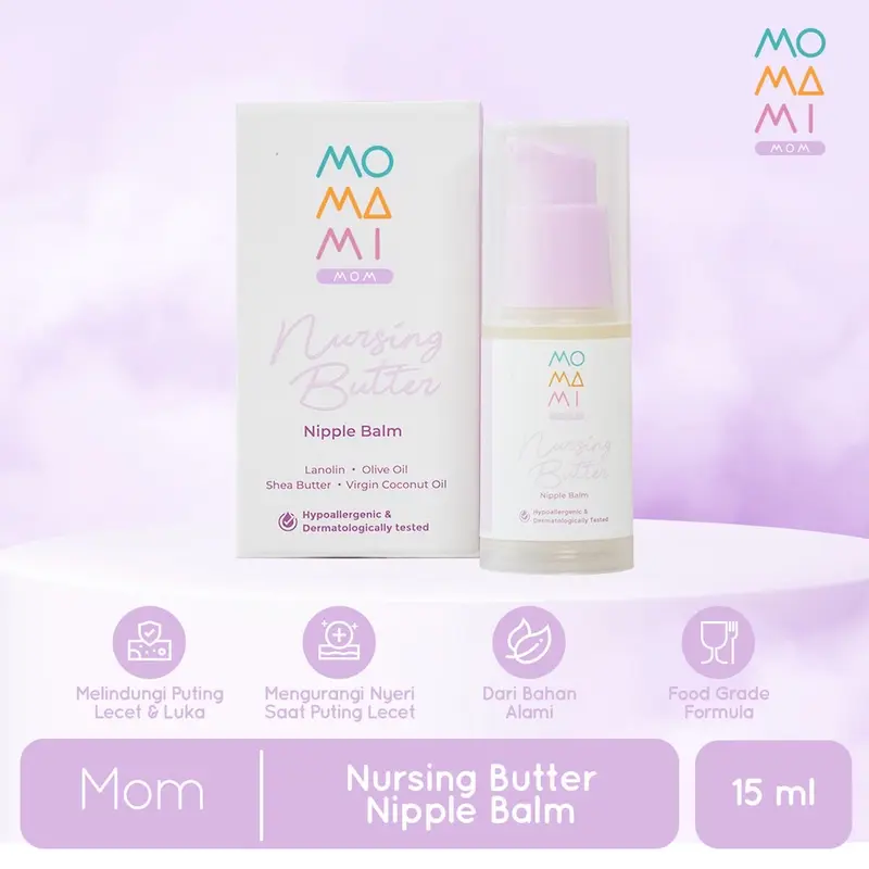 Momami Nursing Butter Nipple Balm / Krim puting payudara 1