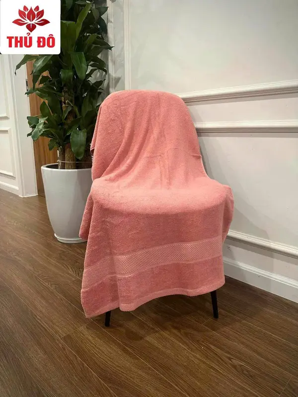 Khăn tắm cỡ đại 70x140cm 100% cotton siêu thấm hút, không sổ lông, không phai màu - Xuất Nhật Nhà Tắm khăn mochi 5