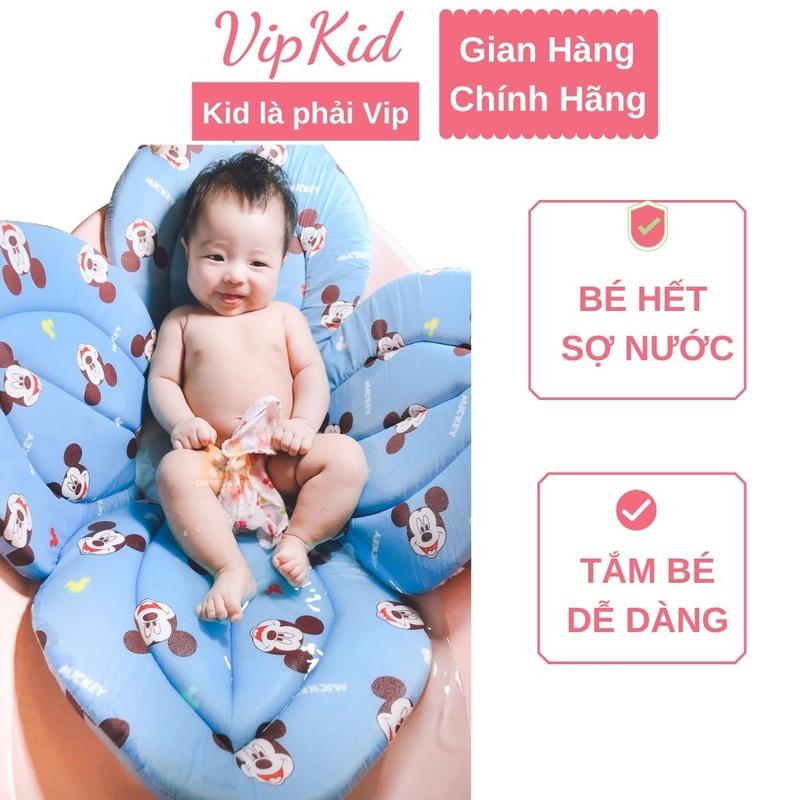 Phao tắm cho bé sơ sinh, đệm tắm đỡ lưng cho bé Voi