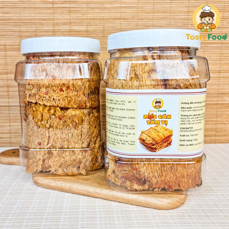 Mực Cán Gia Vị Cay Tasty Food | Hàng loại I 4