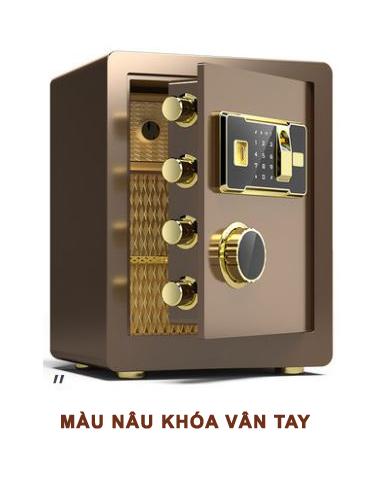 Két Sắt Văn Phòng Vân Tay Chống Cháy Két Điện Tử Thông Minh An Toàn Bảo Mật Dễ Dàng Lắp Đặt Kích Thước 45x38x32 cm