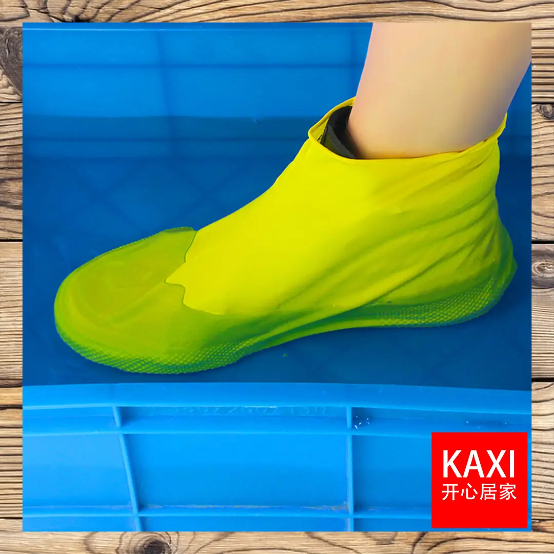 KAXI Waterproof Shoes Covers Alcohol disinfection Reusable Isolation Shoes Cover Soft Silicone Elastic Motorcycle Rain Boot