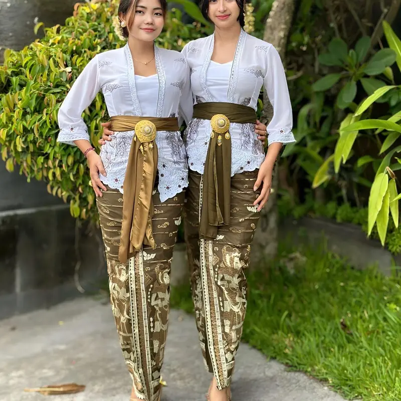 KAMEN JADI BORDIR MOTIF WAYANG FULL STRAIT 6