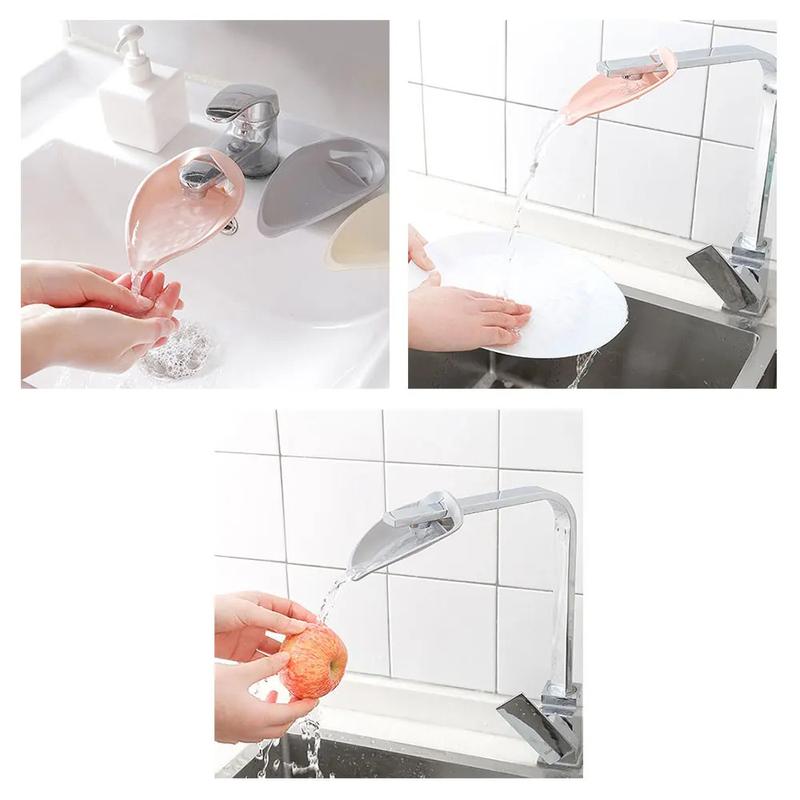 Product Introduction of Silicone World Faucet Extender Water Saving Help Children Hand Washing Equipment Bathroom Kitchen Accessories Sink Faucet Extension 25