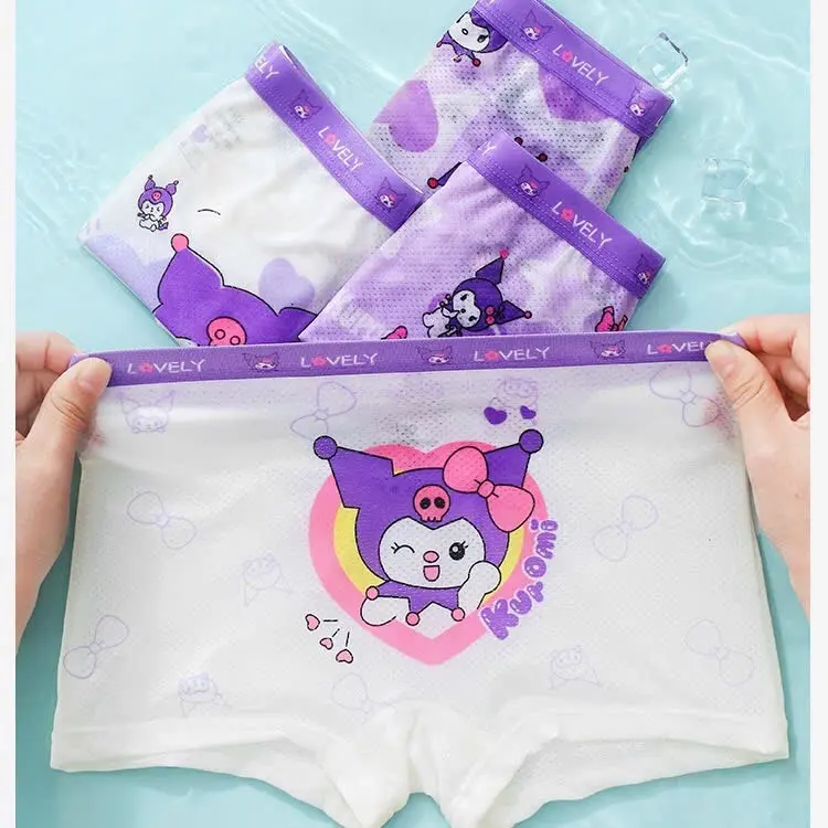 [ Bé tròn tăng size](9-40kg )Set 4 Quần koromi Gấu Dâu thông hơi cho bé gái xì chun baby 1