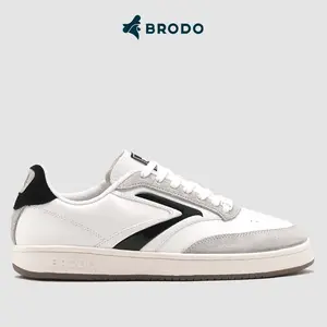 Brodo Ace Tennis Ivory Black