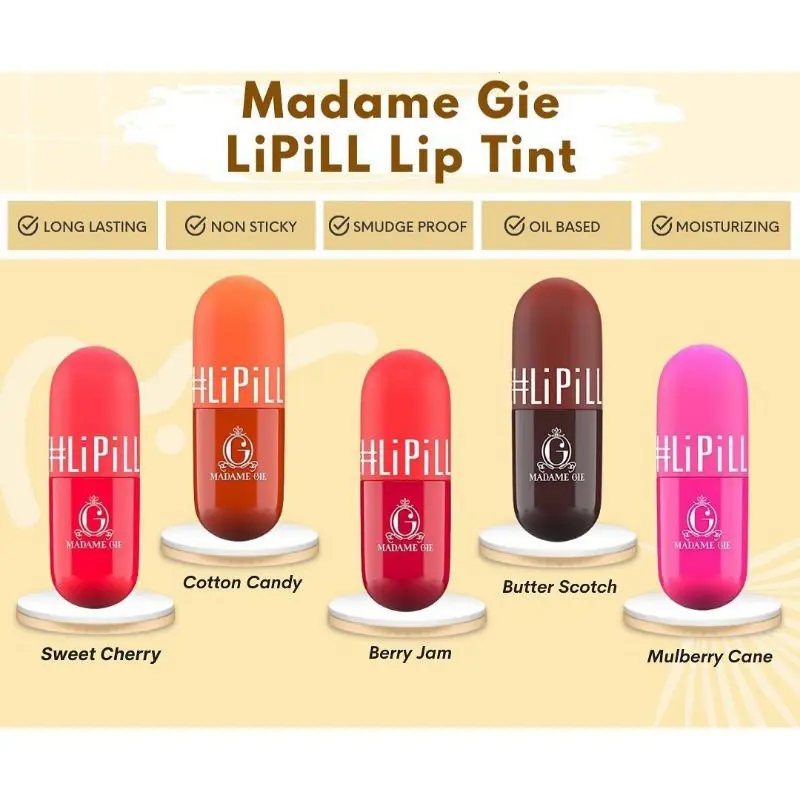 MADAME GIE LiPill Lip Tint 3