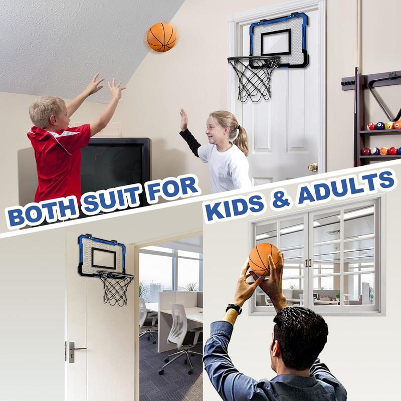 Foldable Basketball Hoop Toys (1 Set), Outdoor Indoor Ball Game Toy For Adults Kids Gift 5