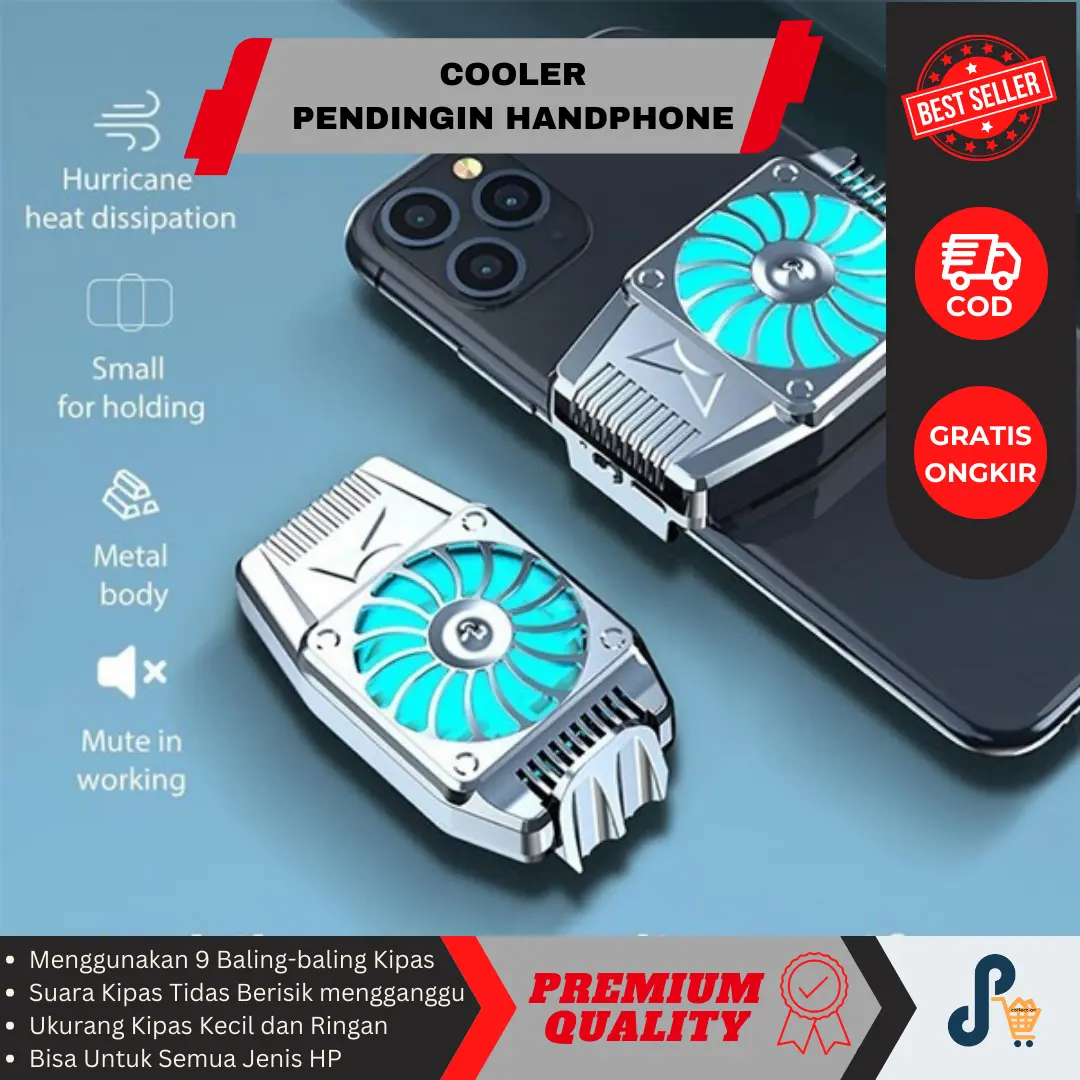 Cooler Fan Pendingin Hp Radiator Mendinginkan Handphone Saat Bermain Game Mengurangi Suhu Panas Ponsel Cooling Fan Gaming Bisa Untuk Semua Jenis Hp Tanpa Kabel Atau Tanpa Kabel Viral Terbaru Desain Keren