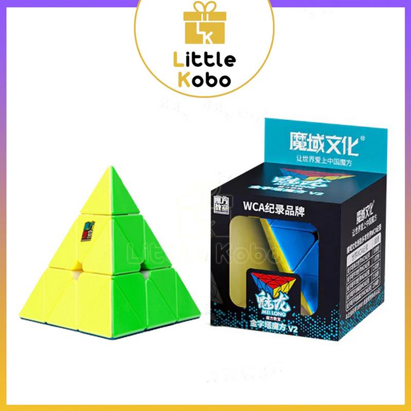 Rubik MoYu MeiLong Pyraminx V2 Rubic Tam Giác Kim Tự Tháp Biến Thể Đồ Chơi Trí Tuệ Trẻ Em Phát Triển Tư Duy