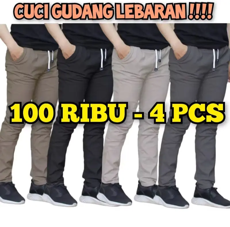 PAKET 100 RIBU DAPAT 4 PCS CELANA PANJANG PRIA//CELANA CHINO COWO KEREN//CELANA CHINO PANJANG PRIA// CELANA PANJANG PRIA TERBARU 2024// CELANA PRIA//CHINOS PRIA PANJANG//STYLE KEKINIAN 0
