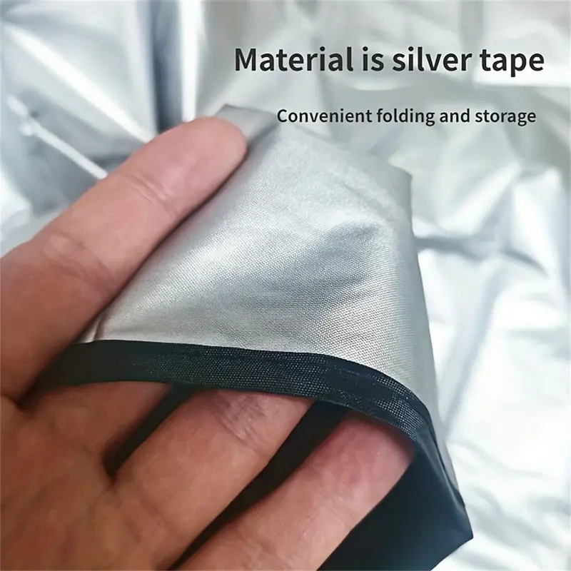 Car Windshield Cover, Anti-UV Snowproof Full Protection Double Sided Windscreen Cover, Sun Snow Ice Universal Shields 6