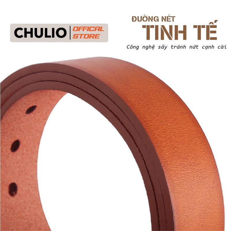 Product Introduction of Dây Nịt Nam CHULIO Khóa Hợp Kim Đúc Không Rỉ Dây Đục Lỗ, Thắt Lưng Dây Nịt Khóa Kim Cổ Điển 7
