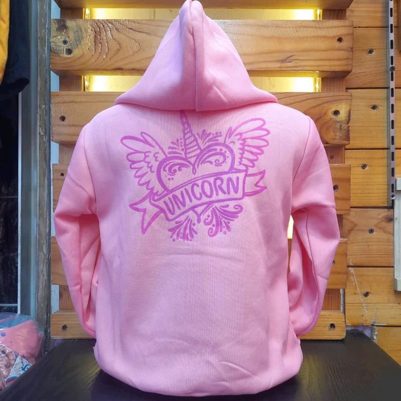 Model Terbaru - Jaket Anak Perempuan Karakter unicorn Bahan Fleece - Kids Jacket 6