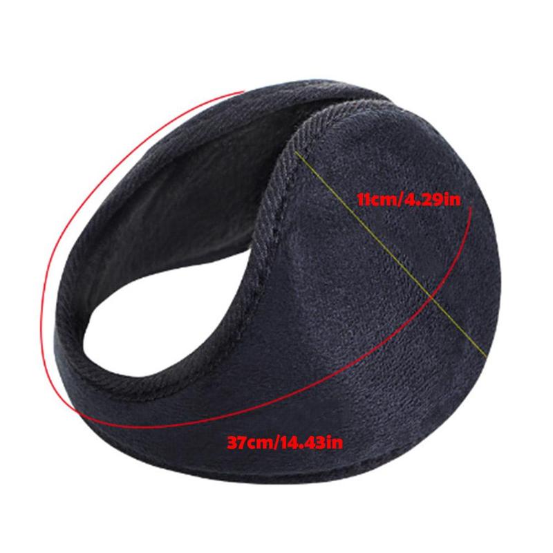 Product Introduction of Bịt Tai Lông Dày, Phụ Kiện Mùa Đông, Tai Mũ Trùm Đầu, Tai Nghe Ấm Áp, Dành Cho Nam Và Nữ, Che Tai 19